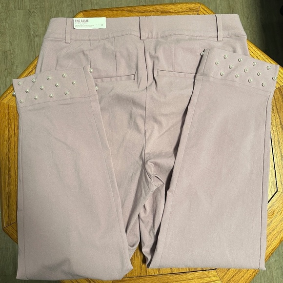 *LANE BRYANT* Plus Lt. Purple x Pearl The Allie Skinny Ankle Pants Size 14 - Picture 5 of 8